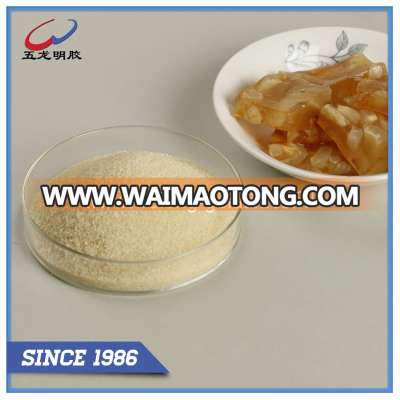 Edible gelatin for food manufactures